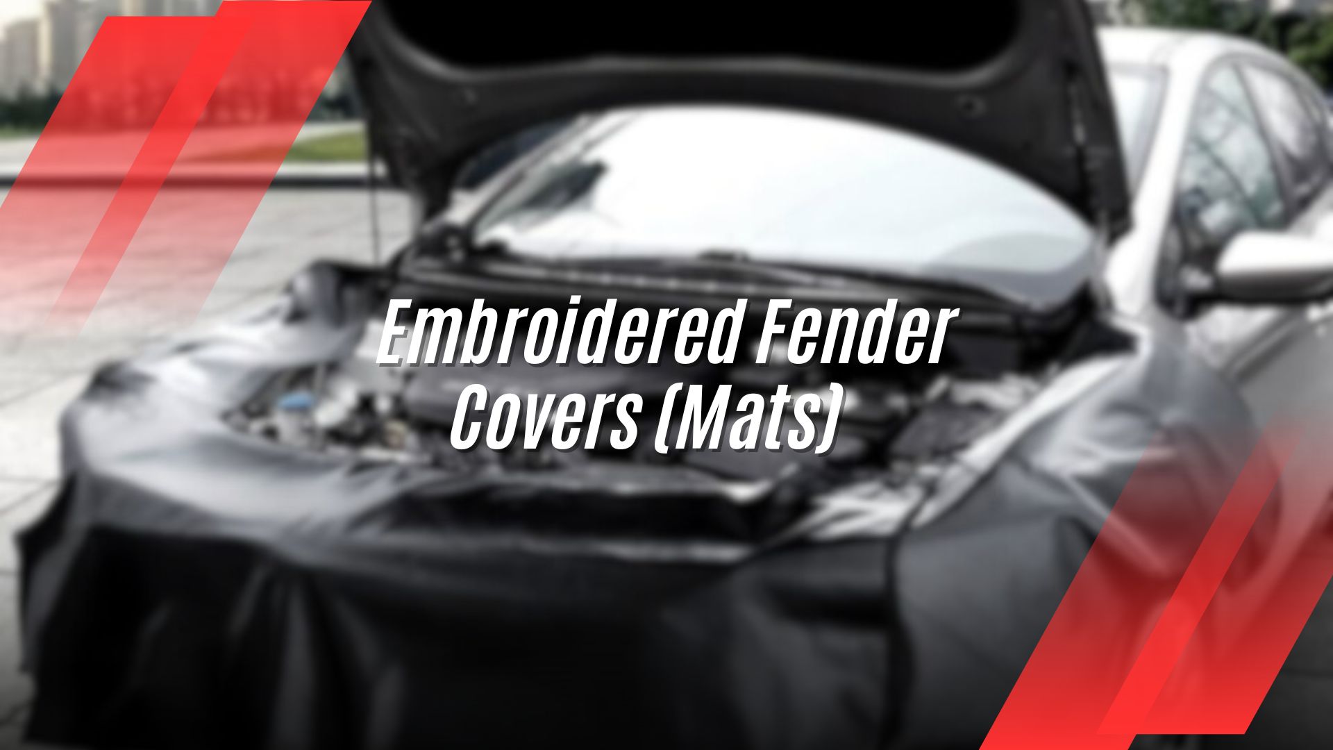 Embroidered Fender Covers