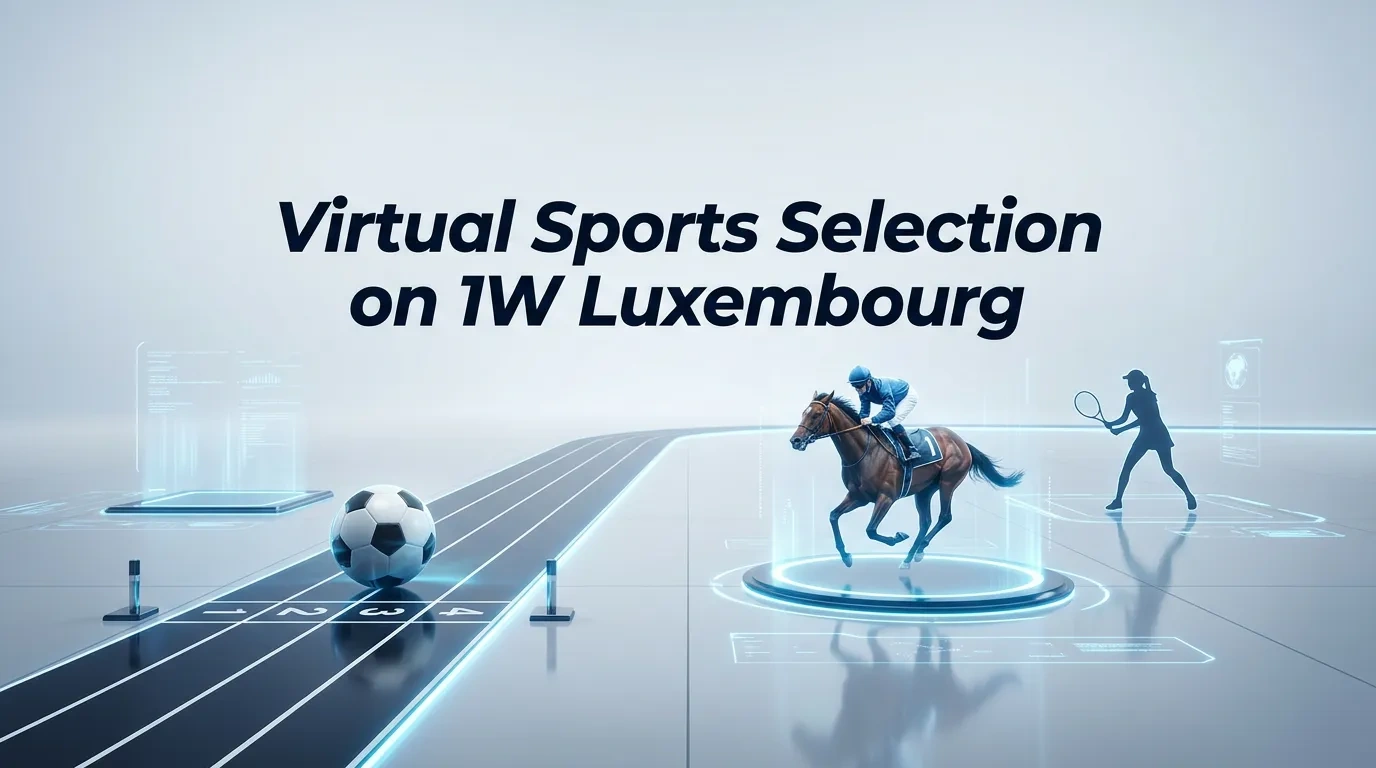Virtual Sports Selection on 1W Luxembourg