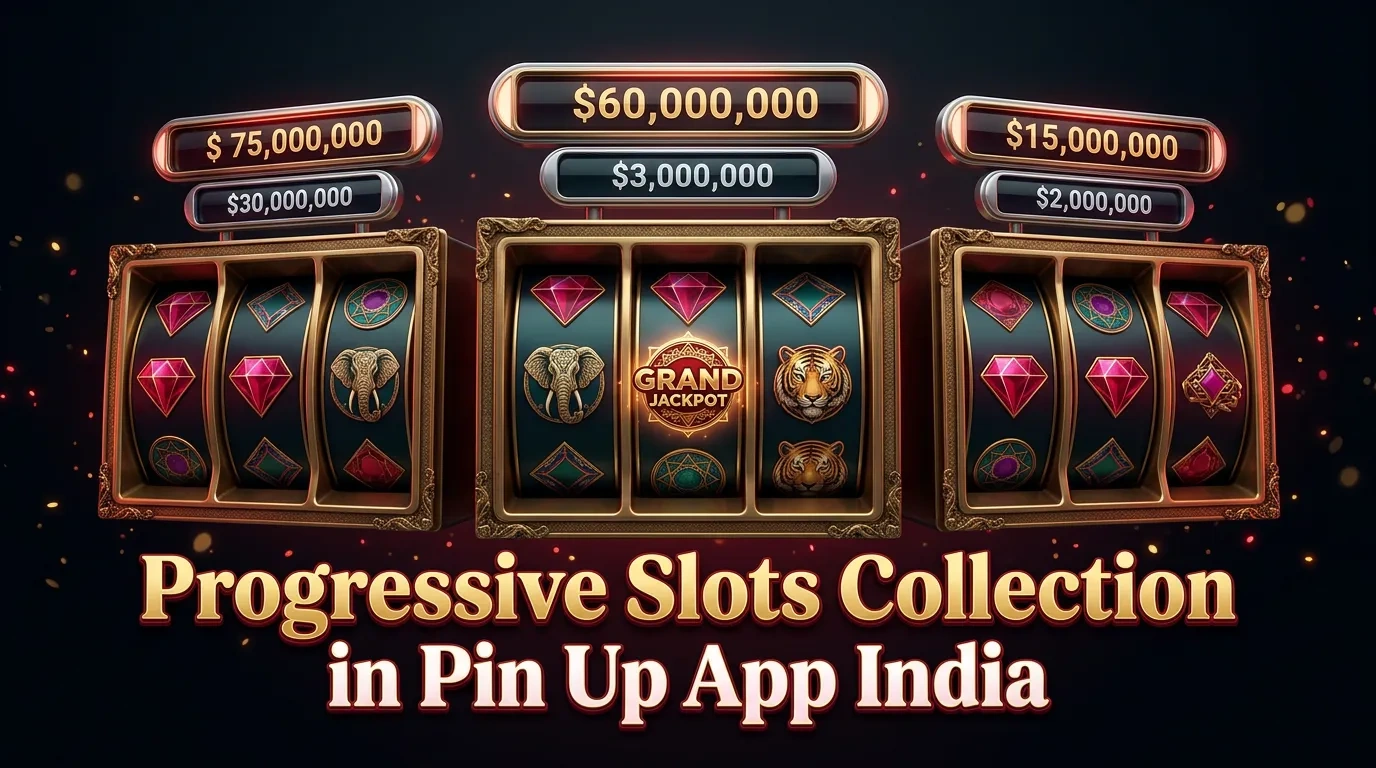 Progressive Slots in Pin Up App India